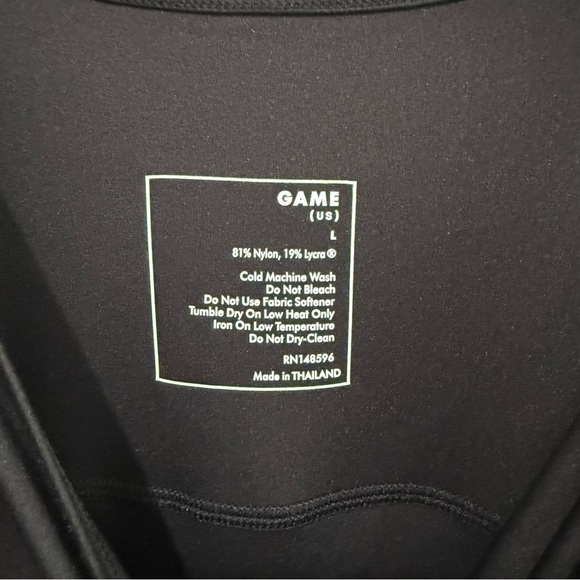 UNIVERSAL STANDARD Next-to-Naked Bodyshort Black NEW Athleisure Size Large 3X - Picture 11 of 13